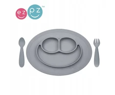 Bez Marki Silikoninis maitinimo rinkinys Ezpz, pilkas, 12mėn+