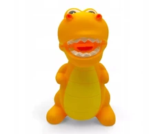 Bez Marki Skarbonka dinozaur geltona 21cm