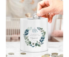 Bez Marki Skarbonka Personalizowana na Komunię dla Chłopca Pamiątkę Komunii + Imię