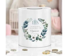 Bez Marki Skarbonka Personalizowana na Komunię dla Chłopca Pamiątkę Komunii + Imię