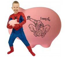 Bez Marki Skarbonka su imieniem PERSONALIZOWANA vaikams Z NAPISEM do rozbicia Didelė