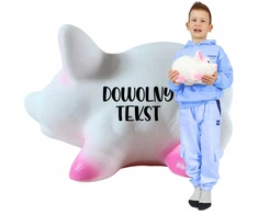 Bez Marki Skarbonka Z IMIENIEM balta personalizowana Z NAPISEM Didelė pojemna XL