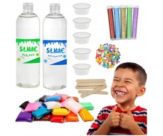 Bez Marki SLIME SET 6 in 1 PVA KLIJAI KLIJAI GAMINTI 1L