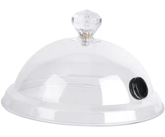 Bez Marki Smoking Cloche Pokrywka zaparzacza dymu Narzędzie kuchenne Prezentacja żywności Dia 21.5 cm