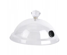 Bez Marki Smoking Cloche Smoke Infuser Dangtis Virtuvės Įrankis Maisto pristatymas Dia 16cm