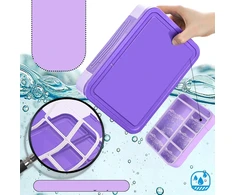 Bez Marki ŚNIADANIÓWKA LUNCHBOX POJEMNIK SOS BOX BENTO 1330ML Z 5 PRZEGRÓDKAMI