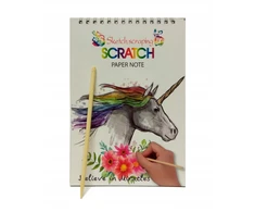 Bez Marki Spalvinimas Scratch Game Scratch Žaidimo kortelės 20x14 Vienaragis VIENRAGIS