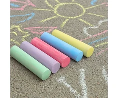 Bez Marki SPALVOTA KREIDA MOKYKLEI JUMBO 6 VIENETIŲ LENTA STORIS LENTAI