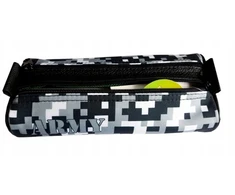 Bez Marki SPALVOTAS MINI DĖKLĖLIS RAŠIKLIŲ KREPIŠKOMS PIRMIKLIŲ DĖKLAS DU SKYRIAI CAMO WARTA