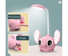 Bez Marki Stalinė lempa vaikams Stitch USB Stich RÓŻOWA