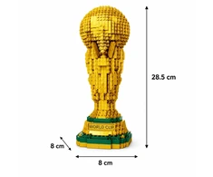 Bez Marki Statybiniai blokeliai Futbolo taurė Golden Trophy Modelis 1642 vnt