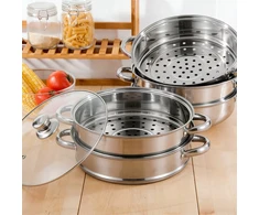 Bez Marki STEAMER POT STEAMER 4.3L POT INDUKCINIAI DUJINIAI