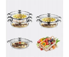 Garų puodas Bez Marki STEAMER POT STEAMER POT INDUKCINIAI DUJINIAI