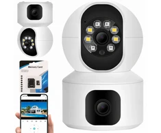 Bez Marki SUKIAMA WIFI IP KAMEROS VIDAUS ELEKTRONINĖ NANNY DU 3MPx lęšiai