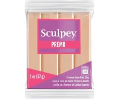 Bez Marki SUPER SCULPEY GLINA DO RZEŹBIENIA Premo rusvai gelsvas 57g Non Toxic