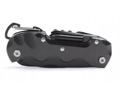 Bez Marki SURVIVAL MULTITOOL POCKET PEILIS Juodas