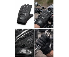 Bez Marki Tactical Cross Bike pirštinės, neslystančios, sustiprintos kvėpuojančios S