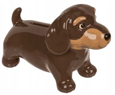 Bez Marki Taksas Piggy Bank – keraminis šuo taupymui