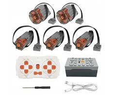 Bez Marki Technic Power Functions Variklio komplektui, 9 dalių rinkinys