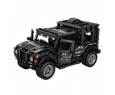 Bez Marki Technic SUV 4x4 Off Road blokai 909 el. „LeleBrother Hummer“ atgalinis diskas