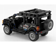 Bez Marki Technic SUV 4x4 Off Road blokai 909 el. „LeleBrother Hummer“ atgalinis diskas