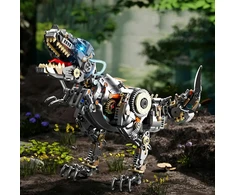 Bez Marki TECHNIKAS DINOZAURŲ ŽAISLŲ RINKINYS, TYRANNOSAUR REX, BLOKINIS ŽAISLAS
