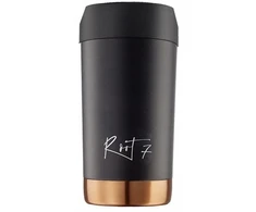 Bez Marki Terminis puodelis Root7 Vip Juodas Split, 360 ml, nerūdijantis plienas