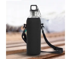 Bez Marki Termo dėklas buteliui 1000ml su peties dirželiu