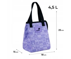 Bez Marki Termo dėklas maistui Kite K25-2707-5, 4.5l, violetinis
