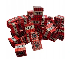 Bez Marki TNT magnetinių Montessori blokų rinkinys iš 10 dinamitų