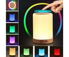 Bez Marki Touch Control LED stalinė lempa, USB įkraunama RGB naktinė lempa