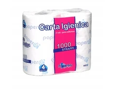 Bez Marki Tualetinis popierius Paperblu1000, 4 ritinių