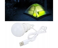 Bez Marki TURISTINĖ LEMPA ENERGIJĄ TAUPANTI LED KEMPINGO LEMPUTĖ USB