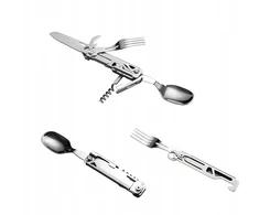 Bez Marki Turistinis rinkinys Multitool, baltas