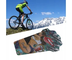 Bez Marki Universalus dviračio purvasaugis Mtb priekiniam/galiniam ratui, juodas 273x158mm