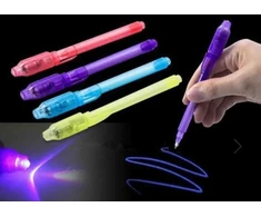 Bez Marki Uv rašiklis su Led lempute, nematomas rašalas, 13 cm
