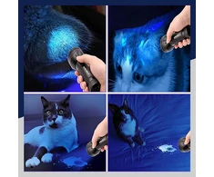 Bez Marki UV žibintuvėlis 100 LED UV detektorius gintaro spalvos oro kondicionavimo kontrasto šlapimo banknotai
