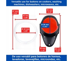 Bez Marki UŽRAKINA 7 Vnt. ORKAITĖS KRANKLĖS RANKENĖLES SKAIDRUS DANGAS Juodas