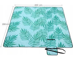Bez Marki Vandeniui atsparus pliažinis pledas 200x200cm, patogus iškyloms