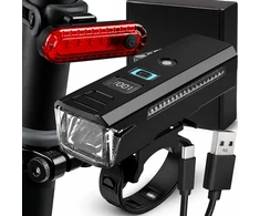 Bez Marki VANDENIUI ATSPIRUS DVIRAČIO LEMPAS PRIEKINIS IR GALINIS LED DVIRAČIO APŠVIETIMO USB RINKINYS