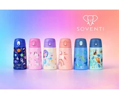 Bez Marki VANDENS BUTELIS VAIKAMS MOKYKLEI MERMAID SOVENTI MERMAID 400 ml