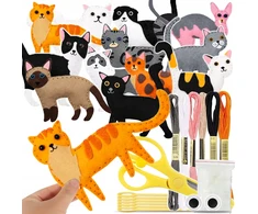 Bez Marki VELTINIAI GYVŪNAI KATĖS, SUSIJUSI DIY KATTEN 12 VIENŲ RINKINYS VAIKAMS