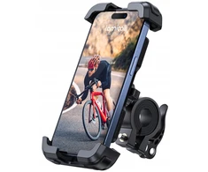 Bez Marki Vibracijas slopinantis dviračio/motociklo telefono laikiklis, 360° pasukamas