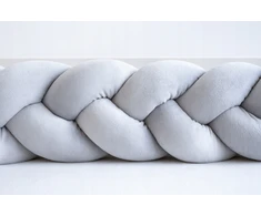 Bez Marki WARKOCZ Ochraniacz do łóżeczka Ochraniacz 300 cm Welur