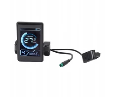 Bez Marki WYŚWIETLACZ LCD LICZNIK Z 2 NFC KARTY 5PIN DO ROWERY HULAJNOGI ELEKTRYCZNE