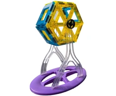Bez Marki XXL Magnetiniai blokeliai 70 vnt. Kūrybingi dideli blokai, stiprūs 3D magnetai