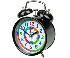 Bez Marki Žadintuvas retro vaikams do nauki godzin Nauczyciel czasu metalowy 14 cm G10