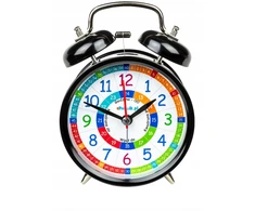Bez Marki Žadintuvas retro vaikams do nauki godzin Nauczyciel czasu metalowy 14 cm G10