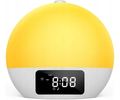 Bez Marki Žadintuvas świetlny Foryond YF-01 Bluetooth Projekcja RGB Baltas