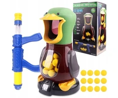 Bez Marki ŽAIDIMAS HUNRY DUCK XXL GUN BALLS Žaislas, šaudymas į taikinius VAIKAMS